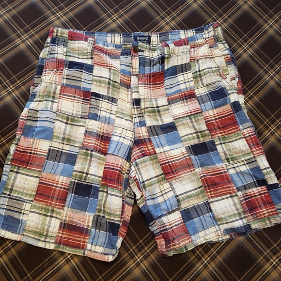 G.H. Bass & Co. Other - BASS & Co. MEN'S 100% COTTON MADRAS SHORTS 36